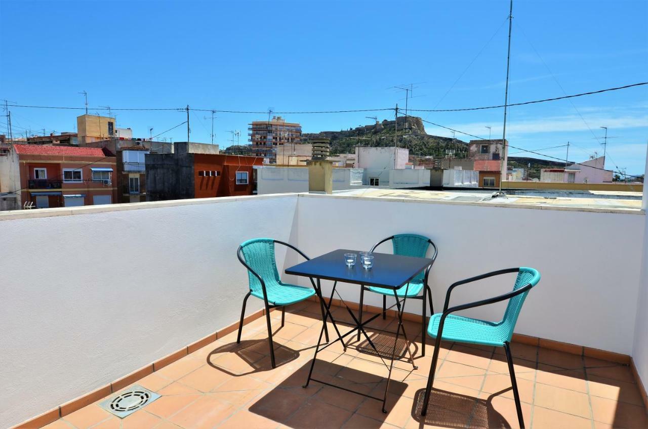 Rooftop Apartment With Three Terraces Alicante Exterior photo